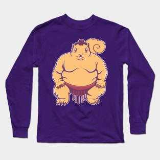 Sumo Squirrel Long Sleeve T-Shirt